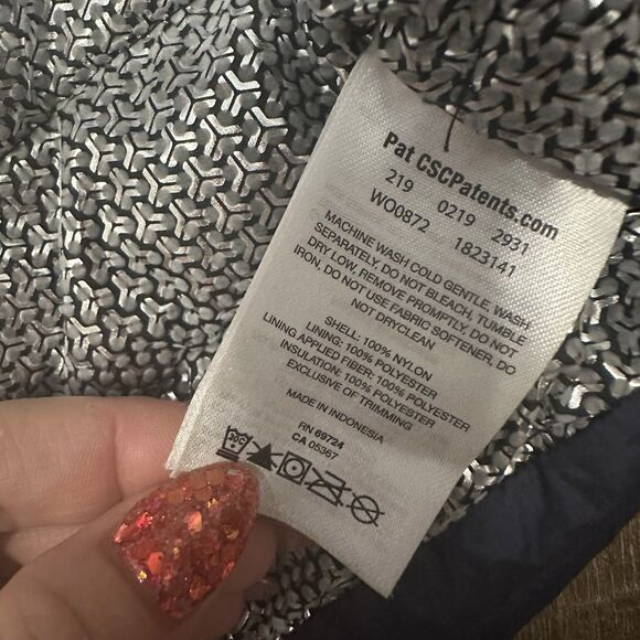 Columbia Titanium Mens Snow Country Hooded Jacket 1823141 Navy Blue Omni-heat 3D - Picture 4 of 8